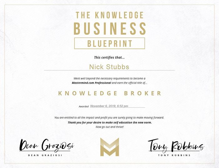 Knowledge Broker Blueprint 2.0 Course The Knowledge Business Blueprint