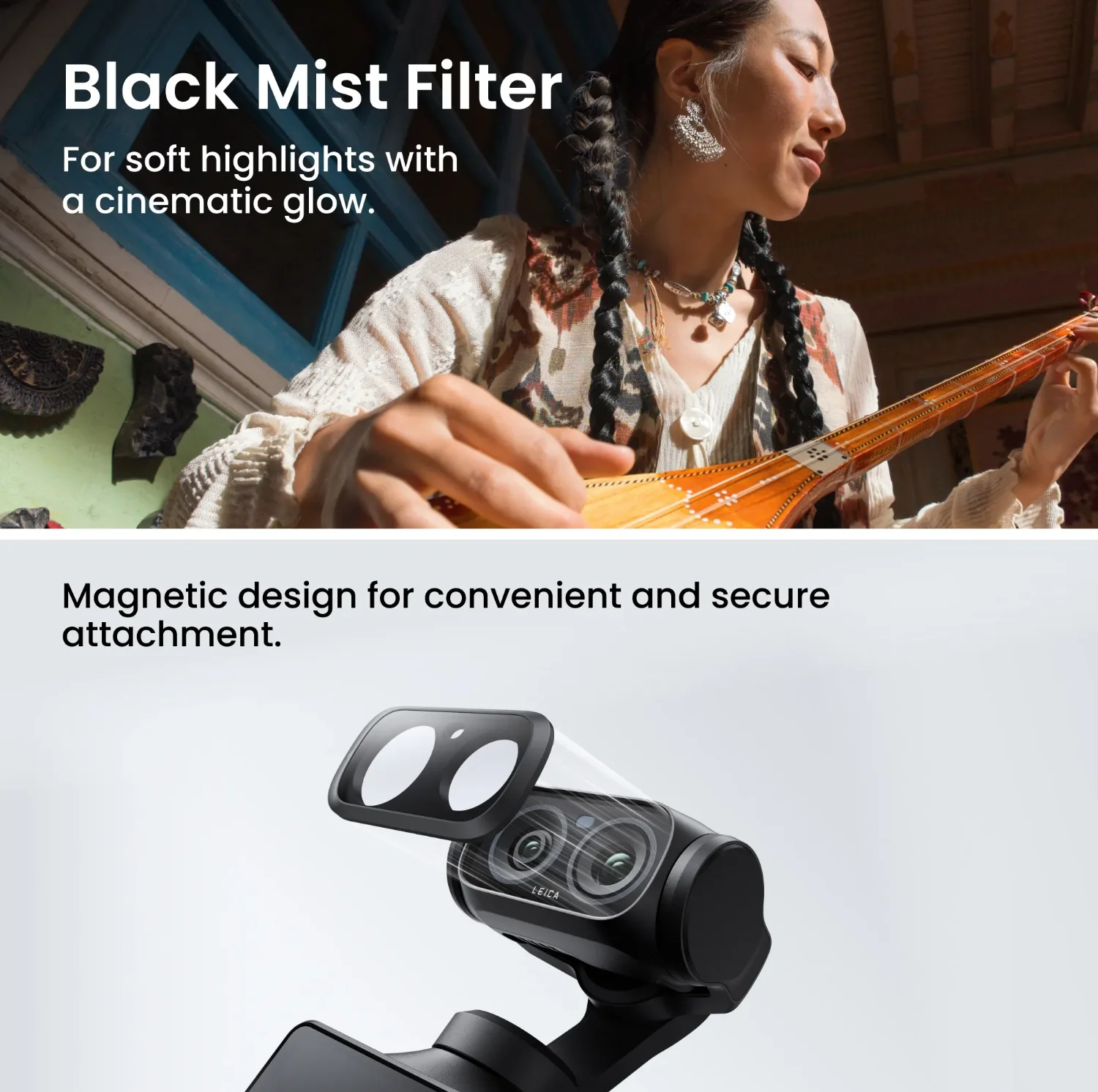 Black Mist Filter for Insta 360 Luna Ultra Black Mist Filter for Insta 360 Luna Ultra