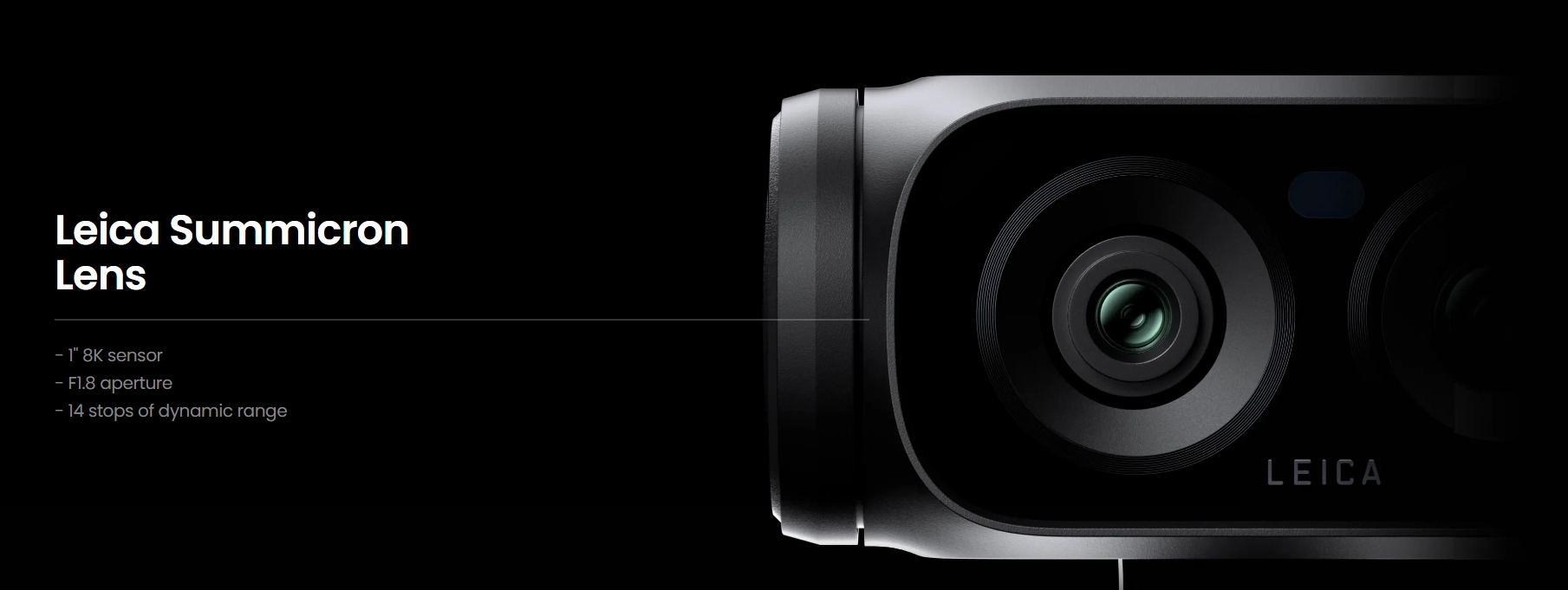 Leica Summicron Lens on Insta 360 Luna Ultra Leica Summicron Lens on Insta 360 Luna Ultra